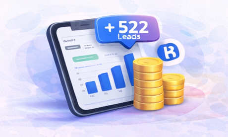 lead gen icon increase